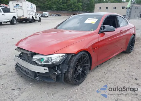 2016 BMW M4 from USA, damaged, VIN WBS3R9C51GK338254